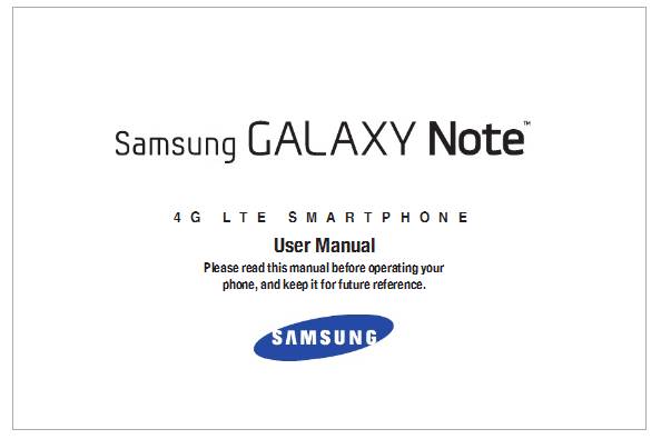 Samsung galaxy note 4 user manual